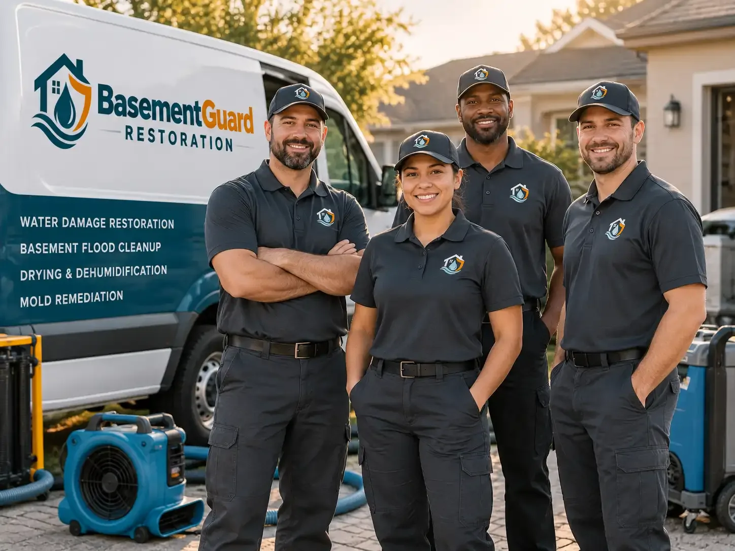 Basement Water Damage Restoration company in Tyndall, SD